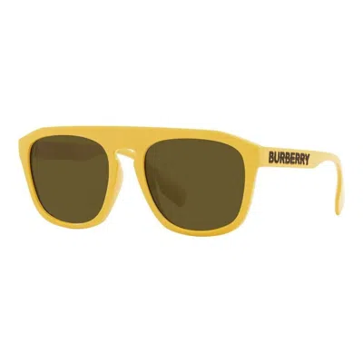Burberry Men's Sunglasses  Wren Be 4396u Gbby2 In Yellow
