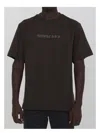 Burberry Men's T-shirt With Logo | Size Medium | 8097875 In Multicolour