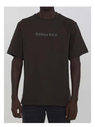 BURBERRY MEN'S T-SHIRT WITH LOGO | SIZE MEDIUM | 8097875