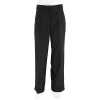 BURBERRY BURBERRY MEN'S TAILORED WIDE LEG TROUSERS IN BLACK