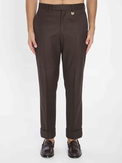 BURBERRY BURBERRY MEN TAILORED WOOL TROUSERS