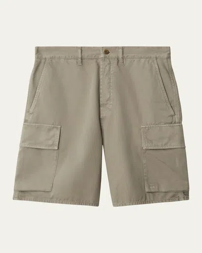 BURBERRY MEN'S TWILL CARGO SHORTS
