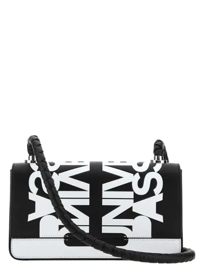 BURBERRY MEN'S TWO-TONE LEATHER CROSSBODY BAG