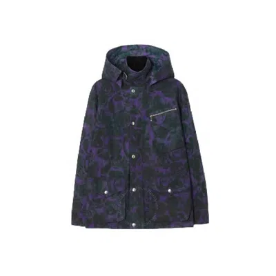 BURBERRY BURBERRY VINE ROSE PRINT LONG SLEEVE JACKET