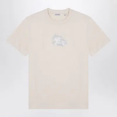 Burberry Men's W24-mw T-shirt In Tundra