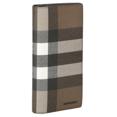 Pre-owned Burberry Men's Wallet 8052803 Dark Birch Brown Cavendish Newarticle