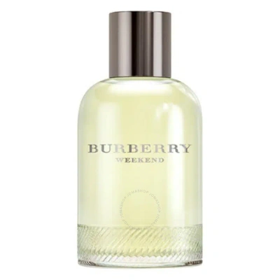 Burberry Men's Weekend Men Edt Spray 3.3 oz (tester) Fragrances 3614227748569 In Red   / Blue / Peach