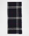 Burberry Men's Wool Large Check Scarf
