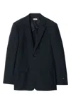 Burberry Tailored Wool Mohair Jacket For Men In A1222