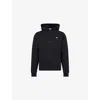 Burberry Men Black Sweatshirt With Ekd Embroidery On The Front And Logo Print On The Rear In Cotton