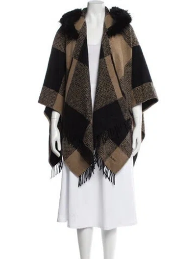 Pre-owned Burberry Merino Wool Printed Sweater In Neutral