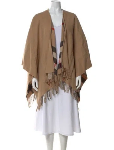 Pre-owned Burberry Merino Wool Printed Sweater In Neutral