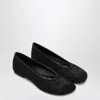 Burberry Mesh Ballerinas With Ekd Detail