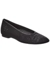 Burberry Mesh Ballerinas With Ekd Detail In Black