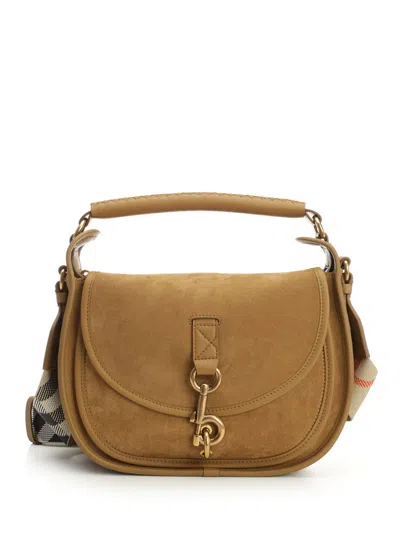Burberry Messenger B Clip Handbags Brown