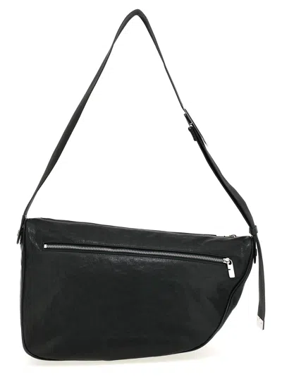 Burberry 'messenger Shield' Bag In Brown
