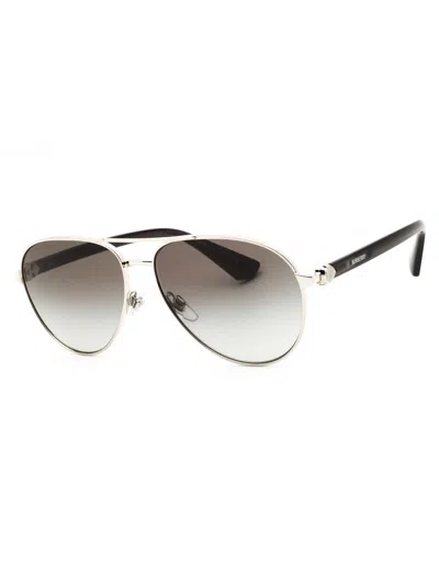 Burberry Metal Aviator Sunglasses For Men In Multi