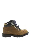 Burberry Moor Suede Lace-up Hiking Boots In Brown