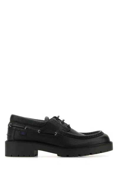 BURBERRY RAFT LACE-UP BOAT SHOES