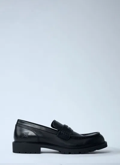 Burberry Mf Rougue Loafers In Black