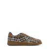 Burberry Checked Terrace Lace-up Sneakers In C1846