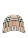 Burberry Classic Check Mini Bucket Hat For Women In Beige