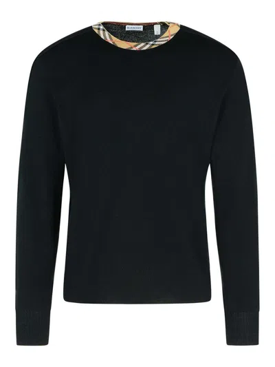 Burberry Michael Black Wool Sweater