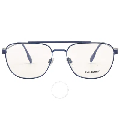 Burberry Michael Demo Navigator Men's Eyeglasses Be1377 1015 55 In Red