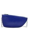 Burberry Leather Micro Shield Sling Bag With Chain Shoulder Strap