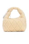 Burberry Micro Peg Bag With Chain In Peach