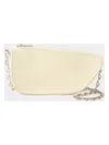 Burberry Wmls Micro Sling Shield Crossbody Bag In Beige