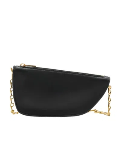 BURBERRY BURBERRY MICRO SHIELD SLING ASYMMETRIC MINI SHOULDER BAG