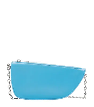 Burberry Micro Shield Sling Shoulder Bag In Turquoise