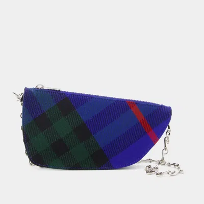 BURBERRY BURBERRY MICRO SHIELD WALLET ON CHAIN