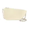 Burberry Micro Shield Wallet On Chain In Neutral