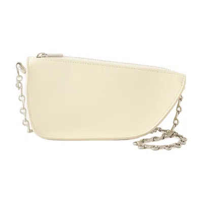 Burberry Micro Shield Wallet On Chain In Yellow