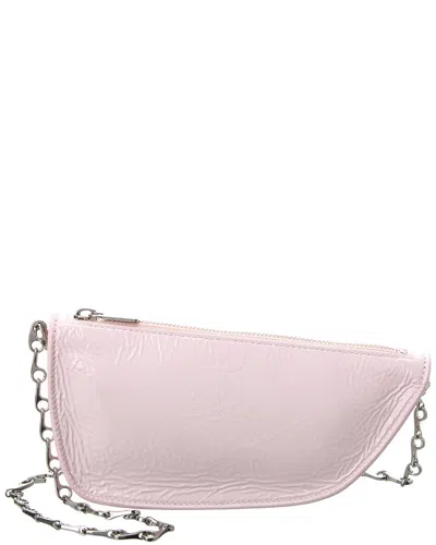 BURBERRY BURBERRY MICRO SLING SHELL LEATHER SHOULDER BAG