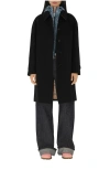 Burberry Mid-length Camden Heritage Car Coat In Black