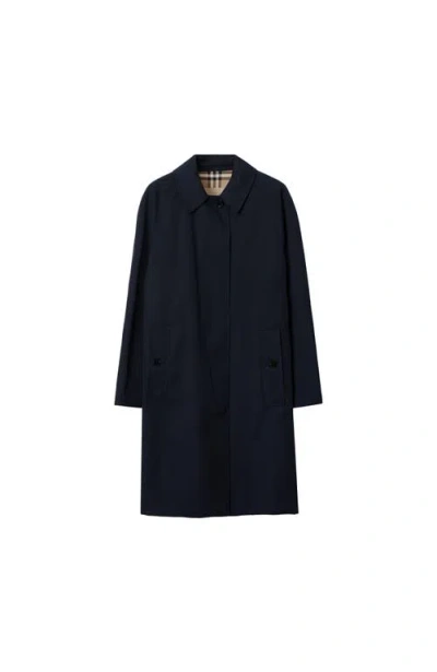Burberry Camden Heritage Car Coat In Schwarz