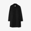 Burberry Mid-length Cashmere Car Coat In Black