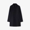 Burberry Mid-length Cashmere Car Coat In Black