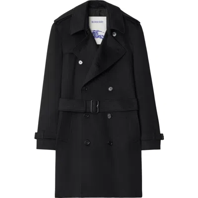 Burberry Mid-length Cashmere Trench Coat