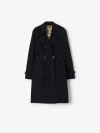 Burberry Mid-length Chelsea Heritage Trench Coat In Coal Blue