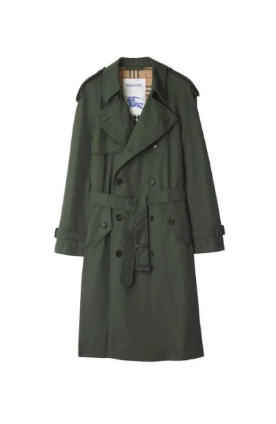 BURBERRY BURBERRY MID-LENGTH GABARDINE TRENCH COAT