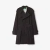 Burberry Mid-length Highgrove Gabardine Trench Coat