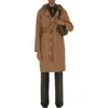 Burberry Mid-length Reversible Wool Car Coat