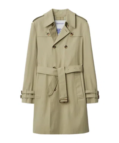 BURBERRY BURBERRY DOUBLE BREASTED BELTED TRENCH COAT