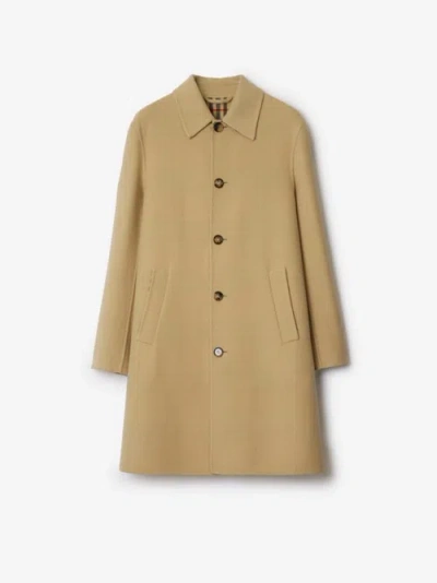 Burberry The Mid-length Paddington Heritage Car Coat In Honey