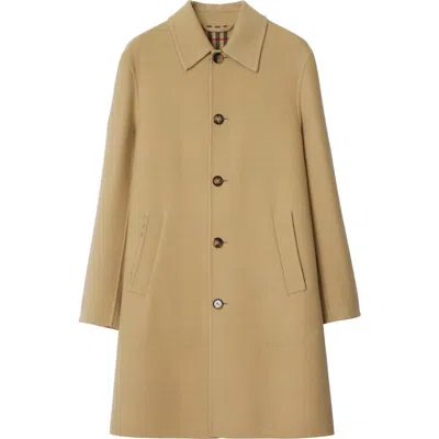 Burberry The Mid-length Paddington Heritage Car Coat In Honey