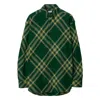 Burberry Check Wool Tailored Jacket